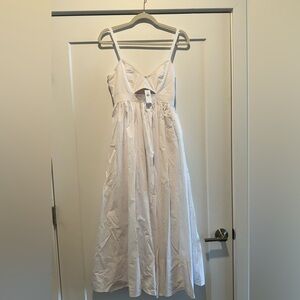 Banana Republic White sun dress